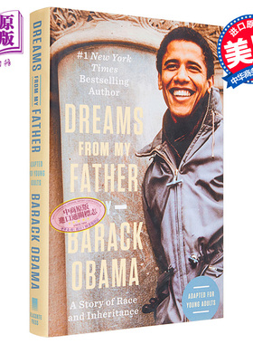 我父亲的梦想 奥巴马回忆录 Dreams from My Father 英文原版 Barack Obama 精装 人物传记【中商原版】