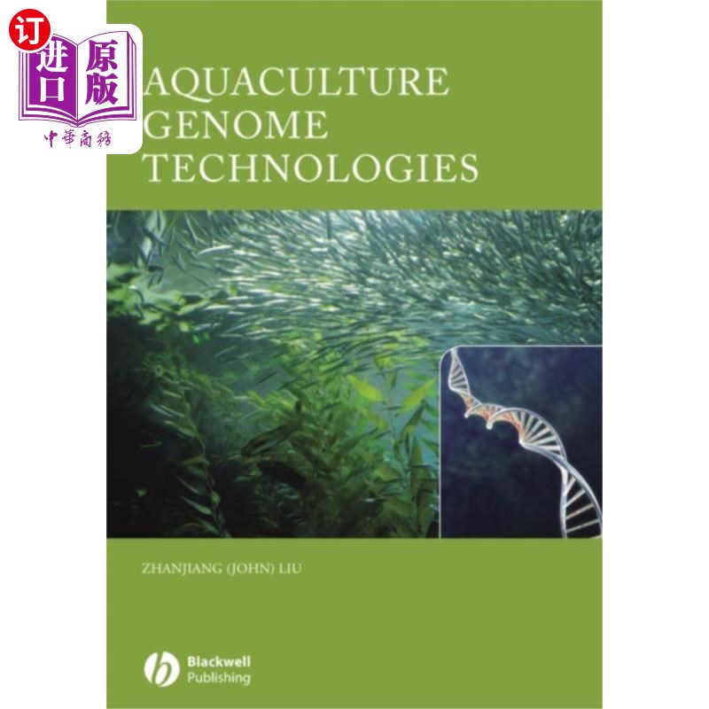 海外直订Aquaculture Genome Technologies 水产养殖基因组技术