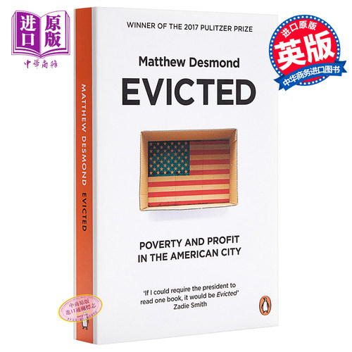 【中商原版】驱逐：美国大城市的贫穷与利益 英文原版 Evicted: Poverty and Profit in the American City Matthew Desmond