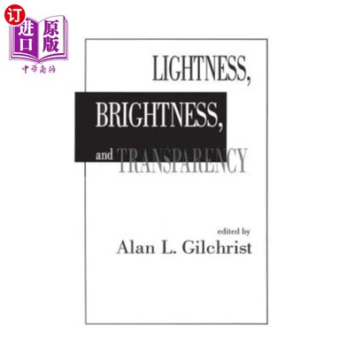 海外直订Lightness, Brightness and Transparency 亮度，亮度和透明度