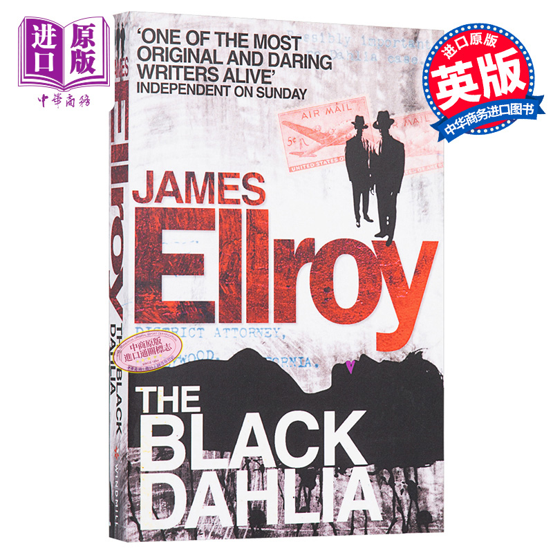 预售 黑色大丽花 洛城四部曲之一 豆瓣阅读 英文原版 The Black Dahlia James Ellroy【中商原版】