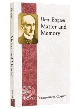 亨利·柏格森：物质与记忆 英文原版 Matter and Memory Henri Bergson【中商原版】
