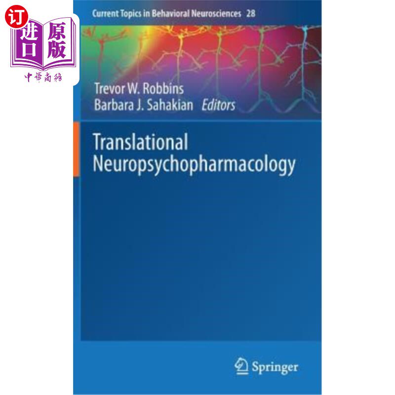 海外直订医药图书Translational Neuropsychopharmacology 转化神经精神药理学
