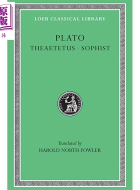 预售 柏拉图 Theaetetus Sophist 英文原版 Plato【中商原版】