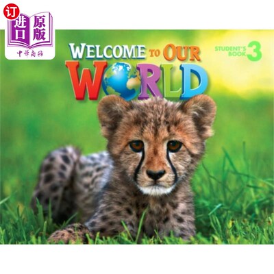预售 海外直订欢迎来到我们的世界3 ELT英语教材与教学 Welcome to Our World 3 传统儿歌  英语学习