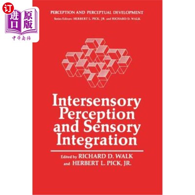 海外直订Intersensory Perception and Sensory Integration 感觉间知觉与感觉统合