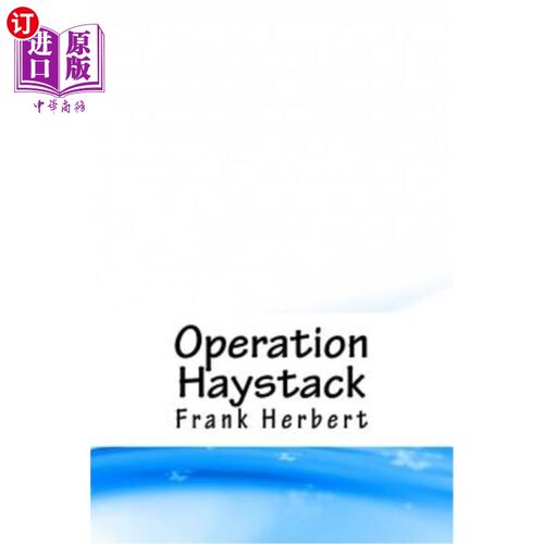 海外直订Operation Haystack 操作干草堆