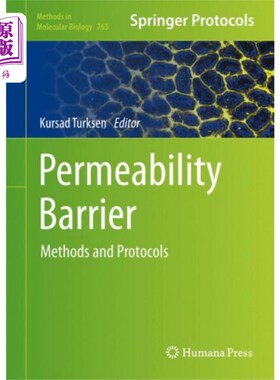 海外直订Permeability Barrier 渗透屏障