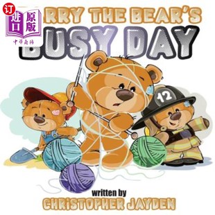 Bear Busy Day 一天 海外直订Barry 熊巴里忙碌 the