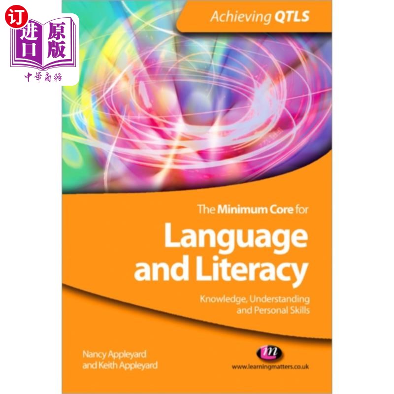 海外直订Minimum Core for Language and Literacy: Knowledg... 语言和读写能力的最低核心:知识、理解和个人技能