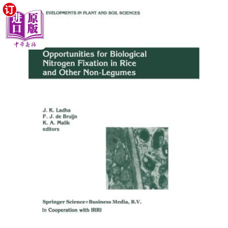 海外直订Opportunities for Biological Nitrogen Fixation in Rice and Other Non-Legumes: Pa 水稻和其他非豆类作物生物固