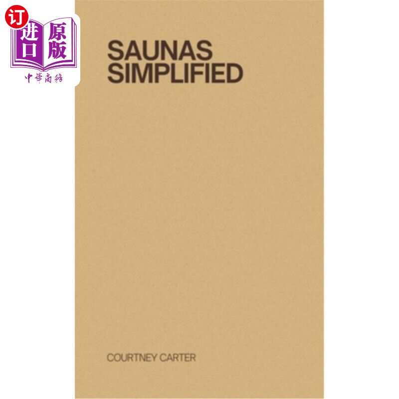 海外直订医药图书Saunas Simplified 桑拿简化