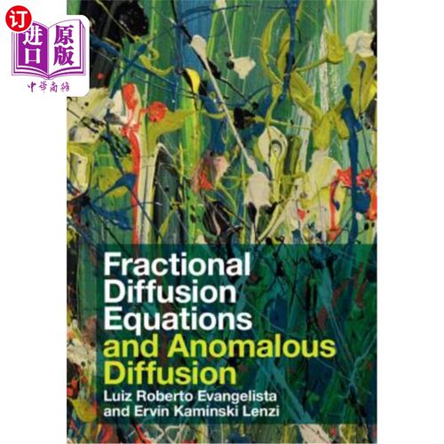 海外直订Fractional Diffusion Equations and Anomalous Diffusion 分数阶扩散方程与反常扩散