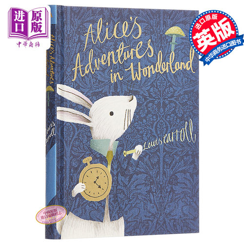 V&A puffin 海雀 收藏系列 爱丽丝梦游仙境 英文原版 Alices Adventures in Wonderland  V&A Lewis Carroll 童话故事书