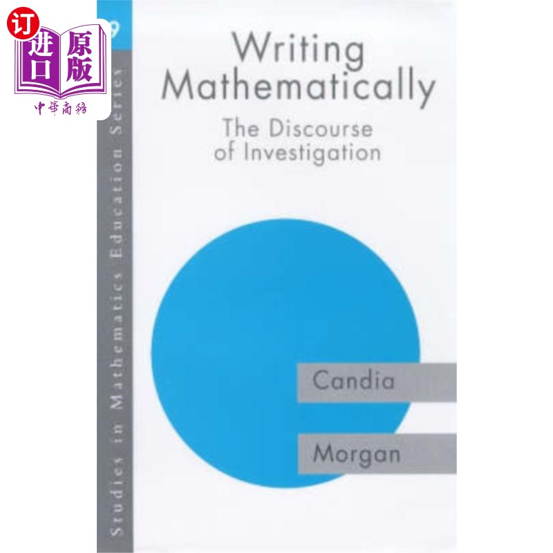 海外直订Writing Mathematically 写数学