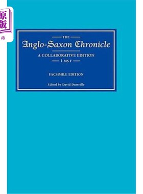 海外直订Anglo-Saxon Chronicle 1 MS F: Facsimile Edition F女士:传真版