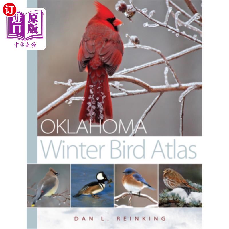 海外直订Oklahoma Winter Bird Atlas 俄克拉荷马州冬季鸟类图集