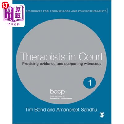 海外直订Therapists in Court 法庭上的治疗师
