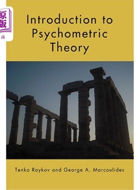 海外直订Introduction to Psychometric Theory 心理测量理论导论