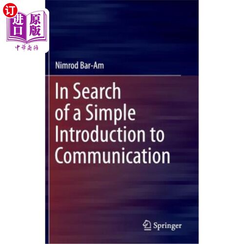 海外直订In Search of a Simple Introduction to Communication 在寻找一个简单的介绍沟通