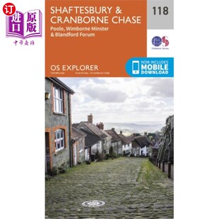 海外直订Shaftesbury, Cranbourne Chase, Poole, Wimbourne ... 沙夫茨伯里、克兰伯恩大通、普尔、温伯恩敏斯特和布兰福德