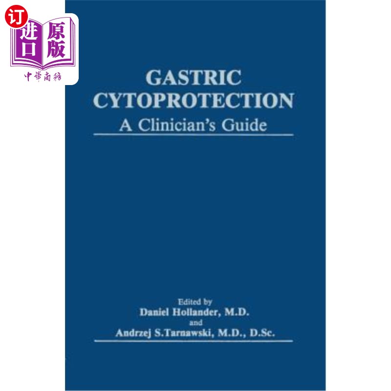 海外直订医药图书Gastric Cytoprotection: A Clinician's Guide 胃细胞保护:临床医生指南
