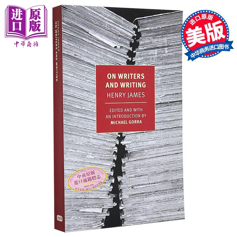 预售 NYRB 纽约书评系列 论作家与写作 精选随笔 亨利 詹姆斯 英文原版 On Writers and Writing:Selected Essays Henry James