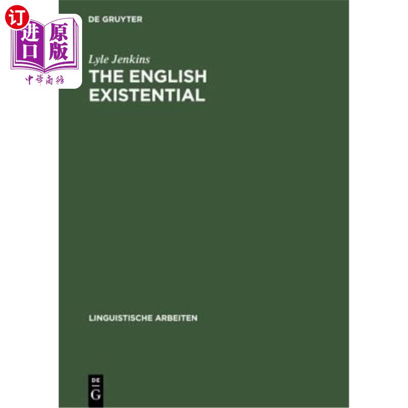 海外直订The English Existential 英语存在