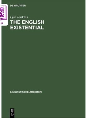 海外直订The English Existential 英语存在