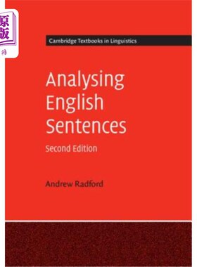 海外直订Analysing English Sentences 英语句子分析