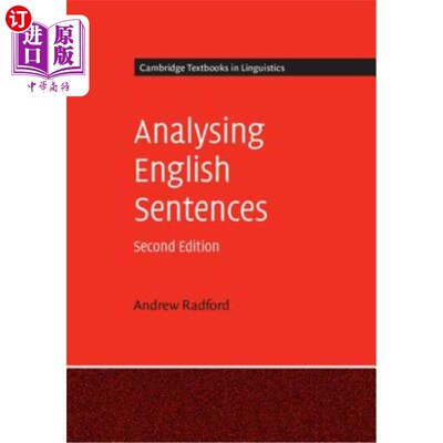 海外直订Analysing English Sentences 英语句子分析