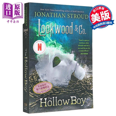 路德灵异侦探社 第3部 空洞男孩 英文原版 Lockwood Co The Hollow Boy Jonathan Stroud 惊悚流行小说【中商原版】