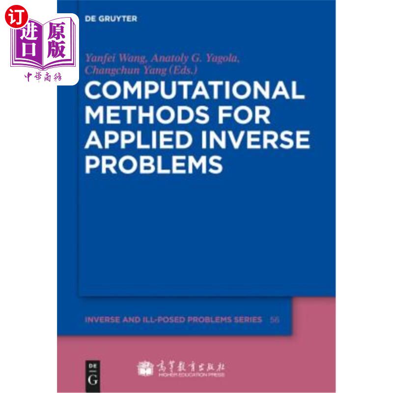 海外直订Computational Methods for Applied Inverse Problems 应用反问题的计算方法