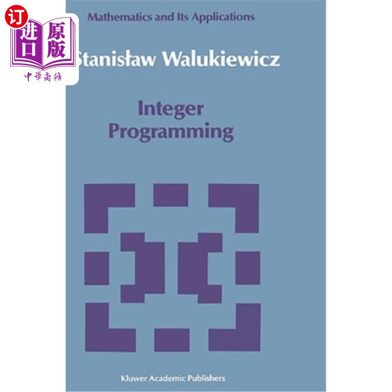海外直订Integer Programming 整数规划