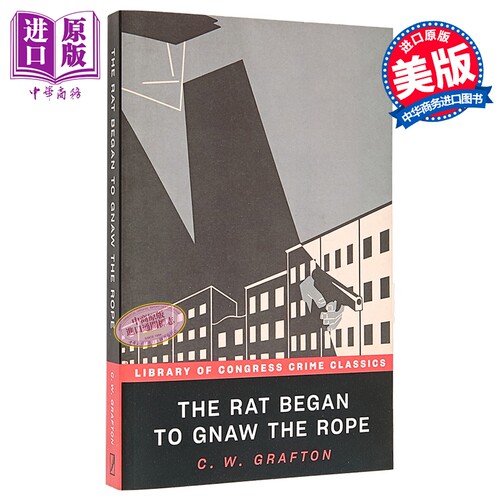 老鼠开始啃食绳子 美国国会图书馆经典犯罪推理系列 英文原版 The Rat Began to Gnaw the Rope CW Grafton【中商原版】