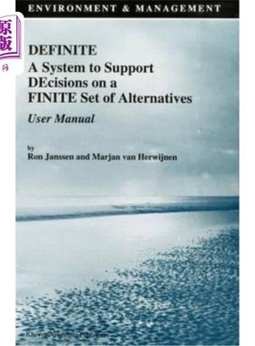 海外直订Definite a System to Support Decisions on a Finite Set of Alternatives User Manu 确定一个系统来支持对有限组