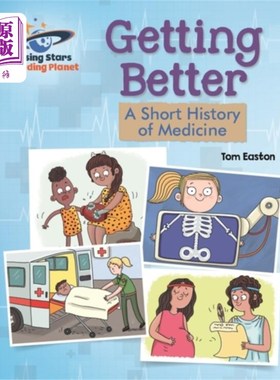 海外直订Reading Planet - Getting Better: A Short History... 阅读星球-变得更好:医学简史-紫色:银河