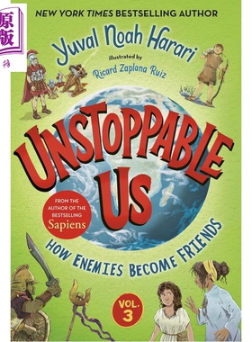 预售 势不可挡的我们3 敌人如何变成朋友 Unstoppable Us Volume 3 英文原版 Yuval Noah Harari Ricard Zaplana Ruiz【中商原版】