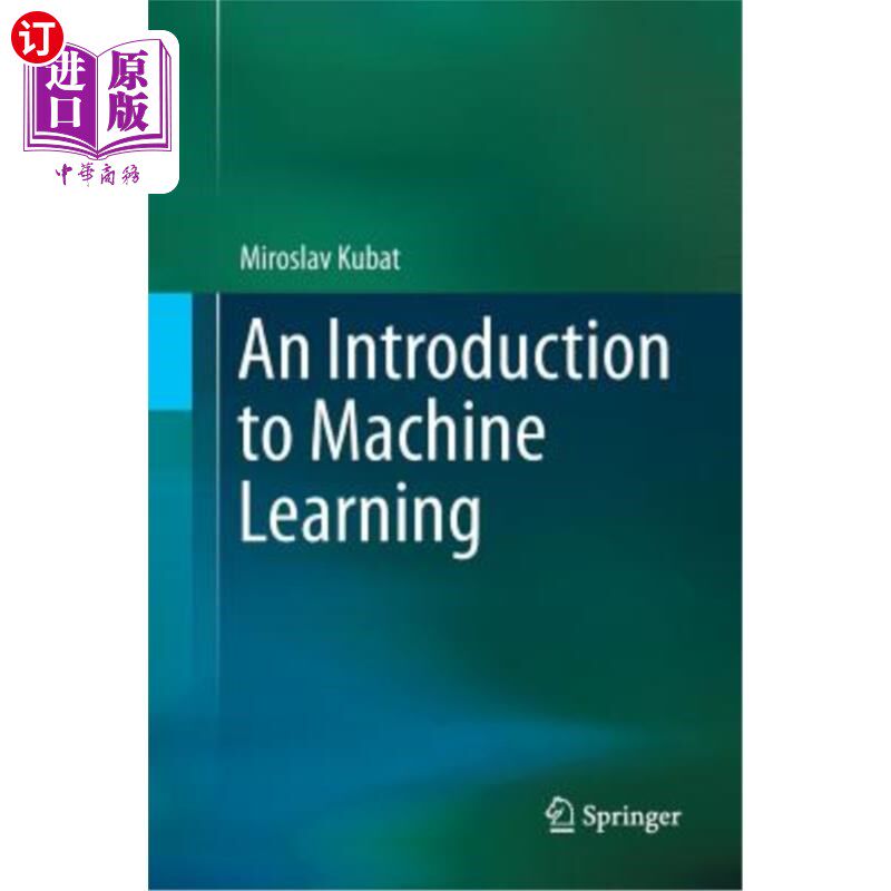 海外直订An Introduction to Machine Learning 机器学习导论