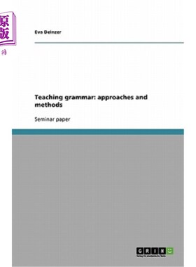 海外直订Teaching grammar: approaches and methods 语法教学的途径与方法