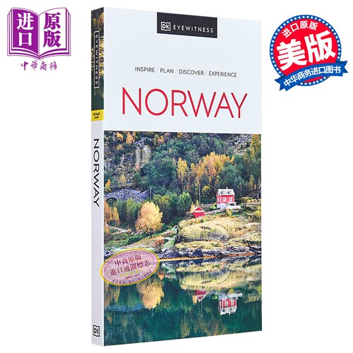 DK旅行指南 挪威 花少7打卡国家 DK Norway 英文原版 DK Travel【中商原版】
