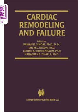 海外直订医药图书Cardiac Remodeling and Failure 心脏重塑与心力衰竭