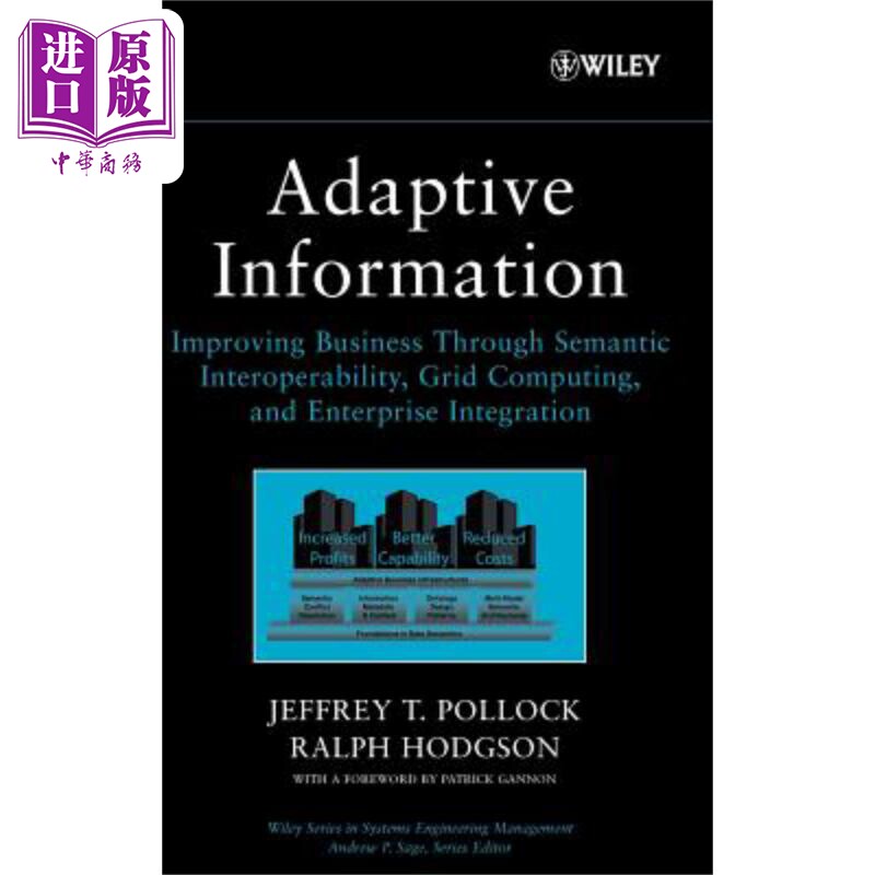 现货 自适应信息 Adaptive Information 英文原版 Jeffrey Pollock 中商原版