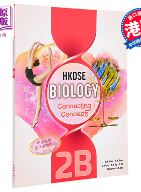 现货 2019版 香港中学文凭考试 生物学 概念互通2B 港台原版 HKDSE Biology Connecting Concepts Book 2B 2019 Ed【中商原版】