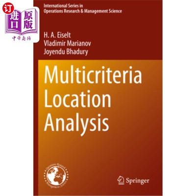 海外直订Multicriteria Location Analysis 多标准定位分析