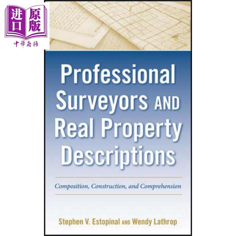 现货 Professional Surveyors And Real Property Descriptions【中商原版】