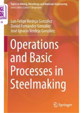 海外直订Operations and Basic Processes in Steelmaking 炼钢操作和基本工艺