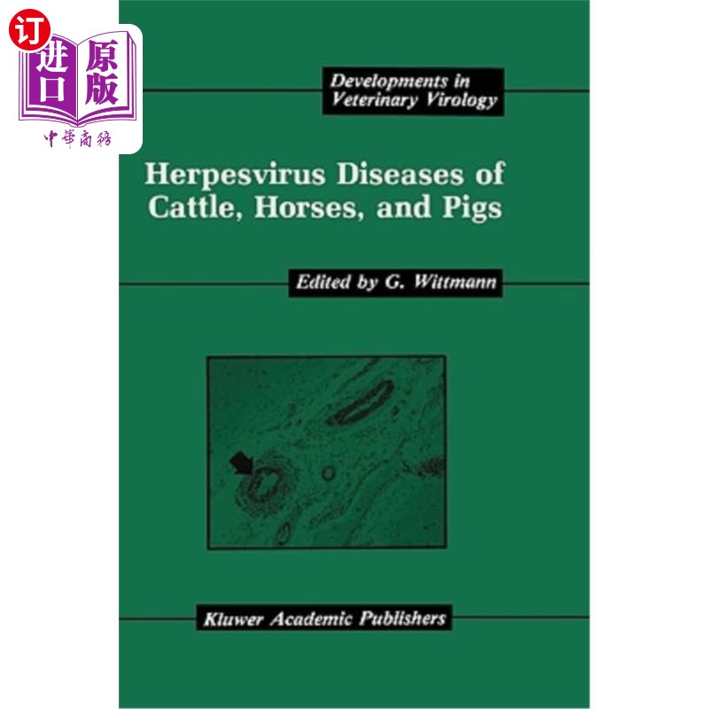 海外直订医药图书Herpesvirus Diseases of Cattle, Horses, and Pigs 牛、马和猪的疱疹病毒病