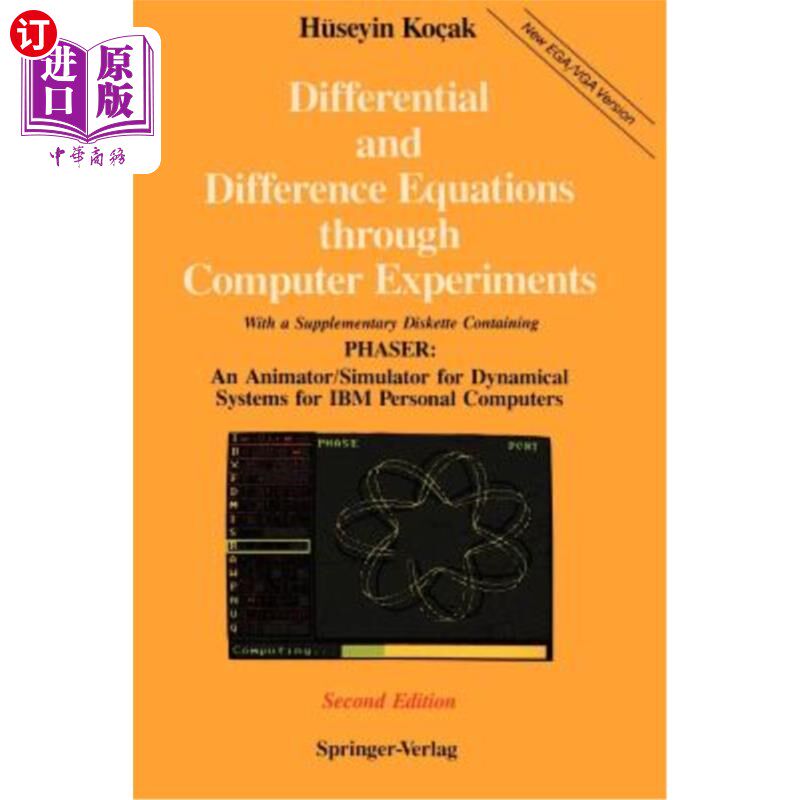 海外直订Differential and Difference Equations Through Computer Experiments: With Diskett 通过计算机实验的微分和差分