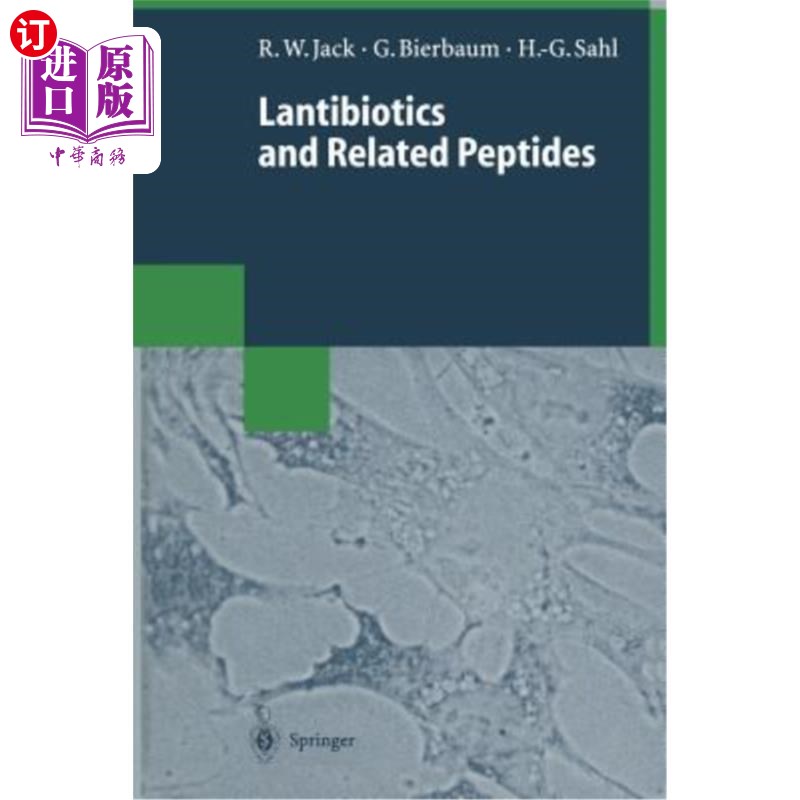 海外直订医药图书Lantibiotics and Related Peptides 镧系元素及相关肽